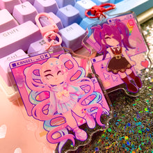 Load image into Gallery viewer, NEEDY STREAMER OVERLOAD - 2.75" acrylic keychain