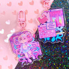 Load image into Gallery viewer, NEEDY STREAMER OVERLOAD - 2.75" acrylic keychain