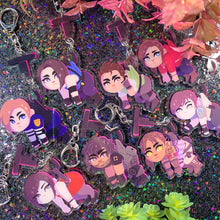 Load image into Gallery viewer, Resident Evil DEEBEEDEE SURVIVORS - connected acrylic keychain