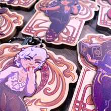 Load image into Gallery viewer, BALDUR'S GATE - 3.5" wooden keychain