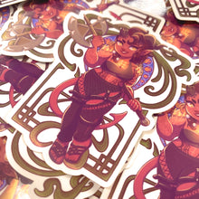 Load image into Gallery viewer, BG3 Karlach - 3" metallic sticker