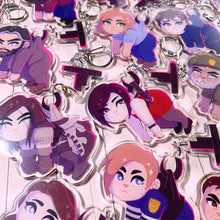 Load image into Gallery viewer, DEEBEEDEE SURVIVOR GUESTS - connected acrylic keychain