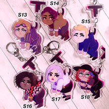 Load image into Gallery viewer, DEEBEEDEE SURVIVORS - connected acrylic keychain