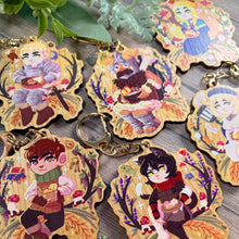 Load image into Gallery viewer, DUNGEON MESHI - 2.5" wooden keychain