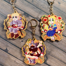 Load image into Gallery viewer, DUNGEON MESHI - 2.5" wooden keychain