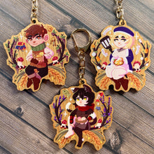 Load image into Gallery viewer, DUNGEON MESHI - 2.5" wooden keychain