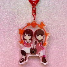 Load image into Gallery viewer, Fatal Frame CRIMSON BUTTERFLY - 3" acrylic keychain