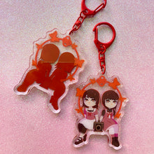 Load image into Gallery viewer, Fatal Frame CRIMSON BUTTERFLY - 3" acrylic keychain