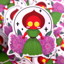 Load image into Gallery viewer, FLATWOODS MONSTER - 3" frosted vinyl sticker