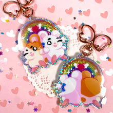 Load image into Gallery viewer, Hamtaro HAM-HAM HEARTBREAK - 2.5" holographic acrylic charm