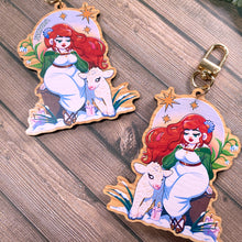 Load image into Gallery viewer, IMBOLC - 3" wooden keychain