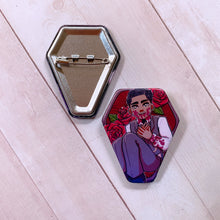 Load image into Gallery viewer, INTERVIEW with the VAMPIRE - 2" coffin button