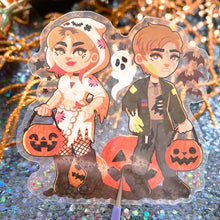 Load image into Gallery viewer, Silent Hill JAMES AND MARIA - 3" holographic clear sticker