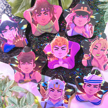 Load image into Gallery viewer, JJBA JOESTARS - 2.25" star shaped button