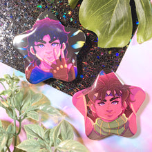 Load image into Gallery viewer, JJBA JOESTARS - 2.25" star shaped button