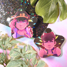 Load image into Gallery viewer, JJBA JOESTARS - 2.25" star shaped button