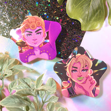 Load image into Gallery viewer, JJBA JOESTARS - 2.25" star shaped button