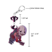 Load image into Gallery viewer, DEEBEEDEE KILLERS - connected acrylic keychain