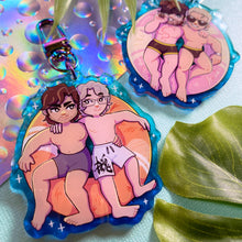 Load image into Gallery viewer, Metal Gear Solid SUMMER VIBES - 2.5" ripple acrylic keychain