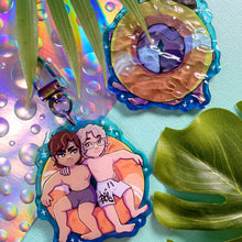 Load image into Gallery viewer, Metal Gear Solid SUMMER VIBES - 2.5" ripple acrylic keychain