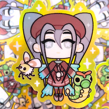 Load image into Gallery viewer, PROJECT VOLTAGE - 3" holographic vinyl stickers