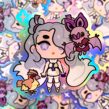 Load image into Gallery viewer, PROJECT VOLTAGE - 3" holographic vinyl stickers