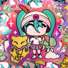 Load image into Gallery viewer, PROJECT VOLTAGE - 3" holographic vinyl stickers