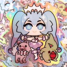 Load image into Gallery viewer, PROJECT VOLTAGE - 3" holographic vinyl stickers