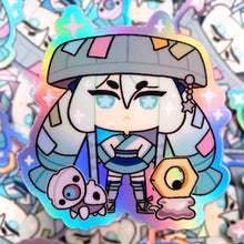 Load image into Gallery viewer, PROJECT VOLTAGE - 3" holographic vinyl stickers