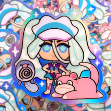 Load image into Gallery viewer, PROJECT VOLTAGE - 3" holographic vinyl stickers