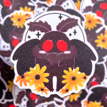 Load image into Gallery viewer, MOTHMAN - 3" frosted vinyl sticker