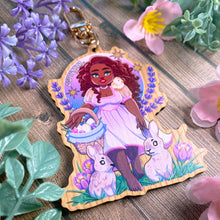 Load image into Gallery viewer, OSTARA - 3" wooden keychain