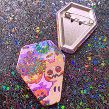 Load image into Gallery viewer, Pkmn GHOSTS - 2" coffin shaped buttons