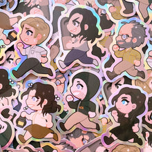 Load image into Gallery viewer, Resident Evil BIOHAZARD FAMILY - 2" holographic sticker set