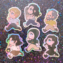 Load image into Gallery viewer, Resident Evil BIOHAZARD FAMILY - 2" holographic sticker set