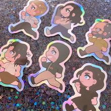 Load image into Gallery viewer, Resident Evil BIOHAZARD FAMILY - 2" holographic sticker set