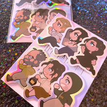 Load image into Gallery viewer, Resident Evil BIOHAZARD FAMILY - 2" holographic sticker set