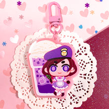 Load image into Gallery viewer, Resident Evil MAID CAFE - 2.5" acrylic keychains