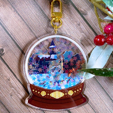 Load image into Gallery viewer, Resident Evil VILLAGE SNOWGLOBE - 3.5" shaker charm