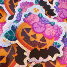 Load image into Gallery viewer, SPRINGOWEEN - 3" holographic vinyl sticker