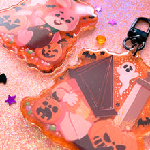 Load image into Gallery viewer, Silent Hill HALLOWEEN MASCOTS - 2.5" glitter acrylic keychain