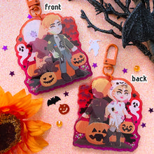 Load image into Gallery viewer, Silent Hill HALLOWEEN FRIENDS - 3" glitter acrylic keychain