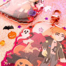 Load image into Gallery viewer, Silent Hill HALLOWEEN FRIENDS - 3" glitter acrylic keychain