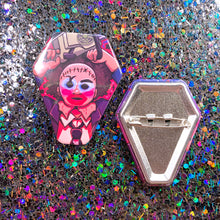 Load image into Gallery viewer, SLASHER GUYS - 2" coffin shaped button