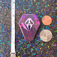 Load image into Gallery viewer, SLASHER GUYS - 2" coffin shaped button