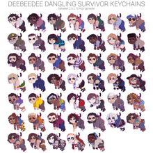 Load image into Gallery viewer, DEEBEEDEE SURVIVORS - connected acrylic keychain