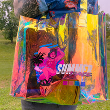 Load image into Gallery viewer, SUMMER DAZE - holographic tote bag
