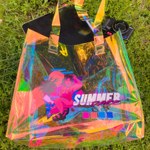 Load image into Gallery viewer, SUMMER DAZE - holographic tote bag