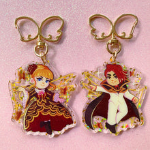 Load image into Gallery viewer, Umineko BATTLER & BEATRICE - 2.5" acrylic keychains