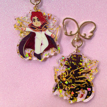 Load image into Gallery viewer, Umineko BATTLER & BEATRICE - 2.5" acrylic keychains